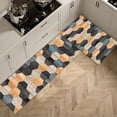 thumbnail image 5 of Farmhouse Kitchen Rugs Sets 3 Piece with Runner Soft Kitchen Floor Mat Teal Blue Black Patchwork Rugs Kitchen Carpet and Rugs Non Slip Washable for Bathroom Entryway Front Door Laundry Room, 5 of 5