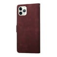 thumbnail image 2 of Dteck PU Leather iPhone 11 pro Wallet Phone Case,Flip Magnetic Card Slots Shockproof  Flip Magnetic Cover for iPhone 11 pro 5.8 inch,Winered, 2 of 7