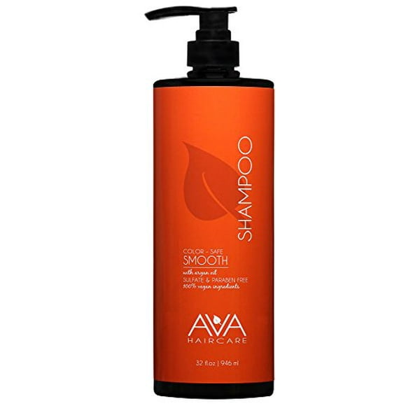 Smooth Shampoo - Vegan Sulphate Free Paraben Free Cruelty Free (33Oz).