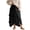 Z186-Black, variant on Skirts for Women Dressy Straight Floral Soft & Lightweigh Flowy Maxi Skirts Tiered Floral Long Skirts with Pockets for Beach Vacation