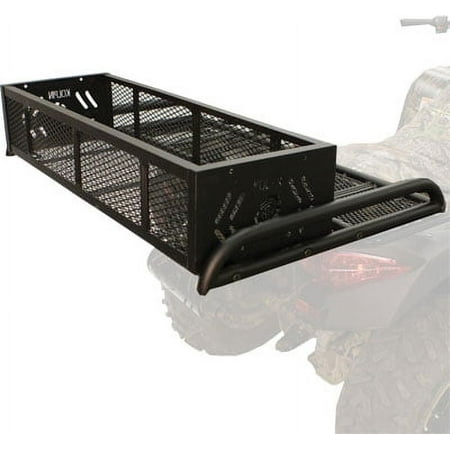 Kolpin 53350 ATV/UTV Convertible Rear Drop Black Storage Rack