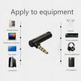 thumbnail image 6 of Right-Angle 3.5mm Stereo Male to Female Audio Adapter Headset Jack Audio Connector Headphone Plug 90 Degree Elbow, 6 of 6