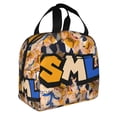 thumbnail image 2 of Lsque Sml Jeffy Print Insulated Lunch Bag with Thick Aluminum Foil Lunch Tote Bag with Front Pocket for Men and Women, Ideal for Work, School, Picnics, and Travel, 2 of 8