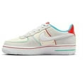 thumbnail image 2 of Big Kid's Nike Air Force 1 LV8 2 BG Pale Ivry/Wt-Picante Rd (FQ8350 110) - 5.5, 2 of 5