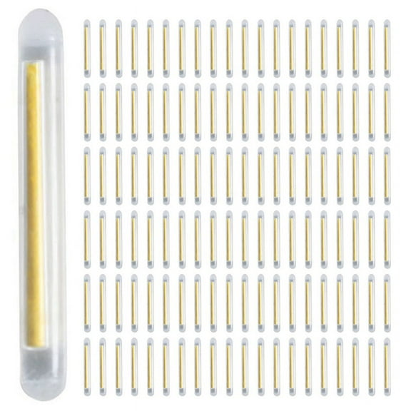 200PCS Fishing Float Light Stick Fluorescent Lightstick LED Fluorescent Dark Glow Sticks Fishing Float Accessories 2.2mm