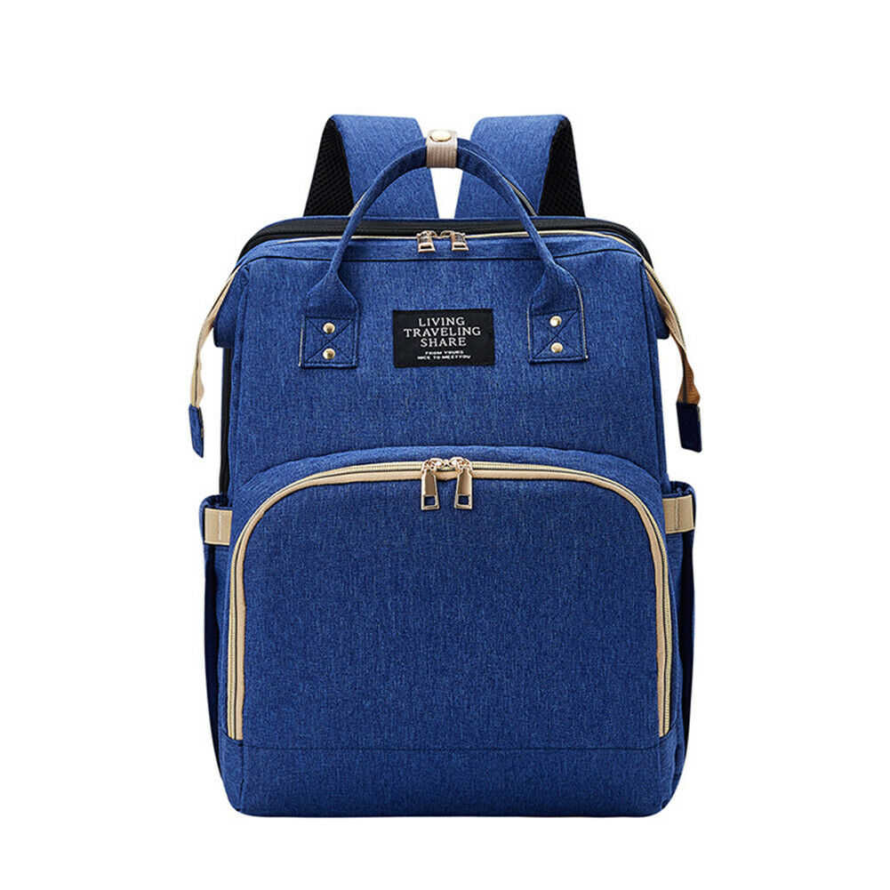 3 in 1 Foldbale Diaper Bag Baby Bed Portable Crib Backpack