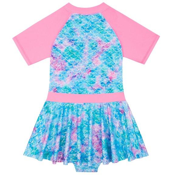 YAYUBA 4t Girls Swimsuit One Piece Halter Floral Print Girls Swimsuit Tankini Quick Dry Comfortable Fit Summer Swimwear Lightweight Girls' Cute Swimsuit