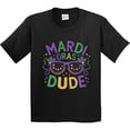 thumbnail image 3 of Inktastic Mardi Gras Dude Youth T-Shirt, 3 of 5
