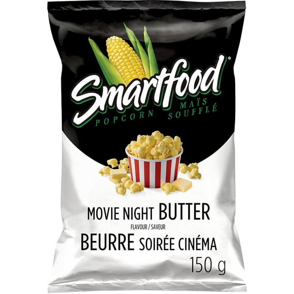 Smartfood Movie Night Butter Flavour Seasoned Popcorn, 150GM