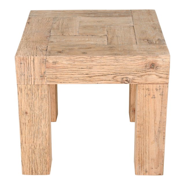 MOE'S Home TABLE d'Appoint EVANDER Chêne Vieilli