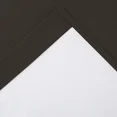 thumbnail image 3 of 2 Piece Grommet Top 100% Blackout Window Treatment Curtain Tiers Set, 27"W x 36"L - Brown, 3 of 3