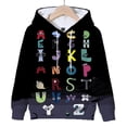 thumbnail image 5 of Sudadera con capucha y estampado de alfabeto de dibujos animados, estilo Harajuku, de manga larga, para niños y niñas, ropa informal para otoño, 5 of 5