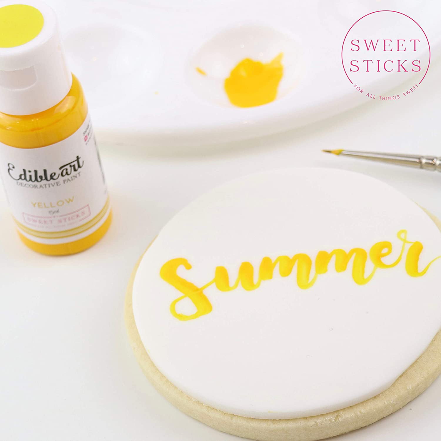 SHOP Sweet Sticks Edible Art Paint for Cookie + Cake Decorating at BPS –  Sprinkle Bee Sweet