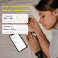 thumbnail image 2 of Open Box Wellue Wearpulse O2Max Wrist Pulse Oximeter,Wearable Bluetooth Heart Rate Monitor for High Altitude & Aviation, 2 of 13