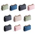thumbnail image 3 of facefd Solid Color Cosmetic Bag Makeup Case Waterproof Pouch Travel Fashion Large Capacity Handbag Multifunctional for L/Black, 3 of 9