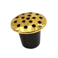 thumbnail image 3 of Jarrón de cementerio, jarrón para tumba, decoración de tumba, monumento, decoración para lápida, soporte para flores para plantas de exterior, jardín. Oro negro, 3 of 8