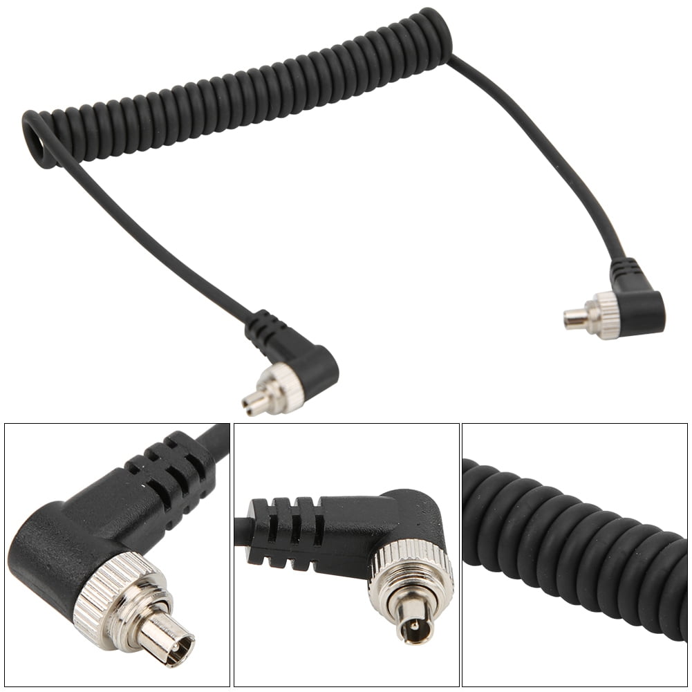 Cable De Extensión De Sincronización De PC Flash Macho A Macho, Cable