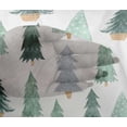 thumbnail image 5 of oneOone Viscose Chiffon Dark Green Fabric Tree Sewing Material Print Fabric By The Yard 42 Inch Wide, 5 of 5