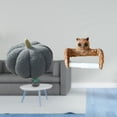 thumbnail image 2 of Cojín de sofá con forma de calabaza de Halloween y soporte creativo para toallas de papel higiénico con forma de búho, organizador de dibujos animados, 2 of 8