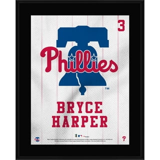 Highland Mint Bryce Harper Philadelphia Phillies 13 x 13 Impact Jersey  Framed Photo