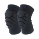 thumbnail image 3 of 1 par de rodilleras deportivas de fútbol de esponja gruesa, anticolisión, voleibol, hip-hop, equipo de protección deportivo, soporte, protector de rodilla de baloncesto transpirable (negro), 3 of 5