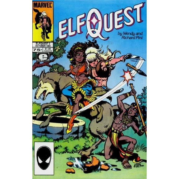 Elfquest (Epic) #3 VF ; Epic Comic Book