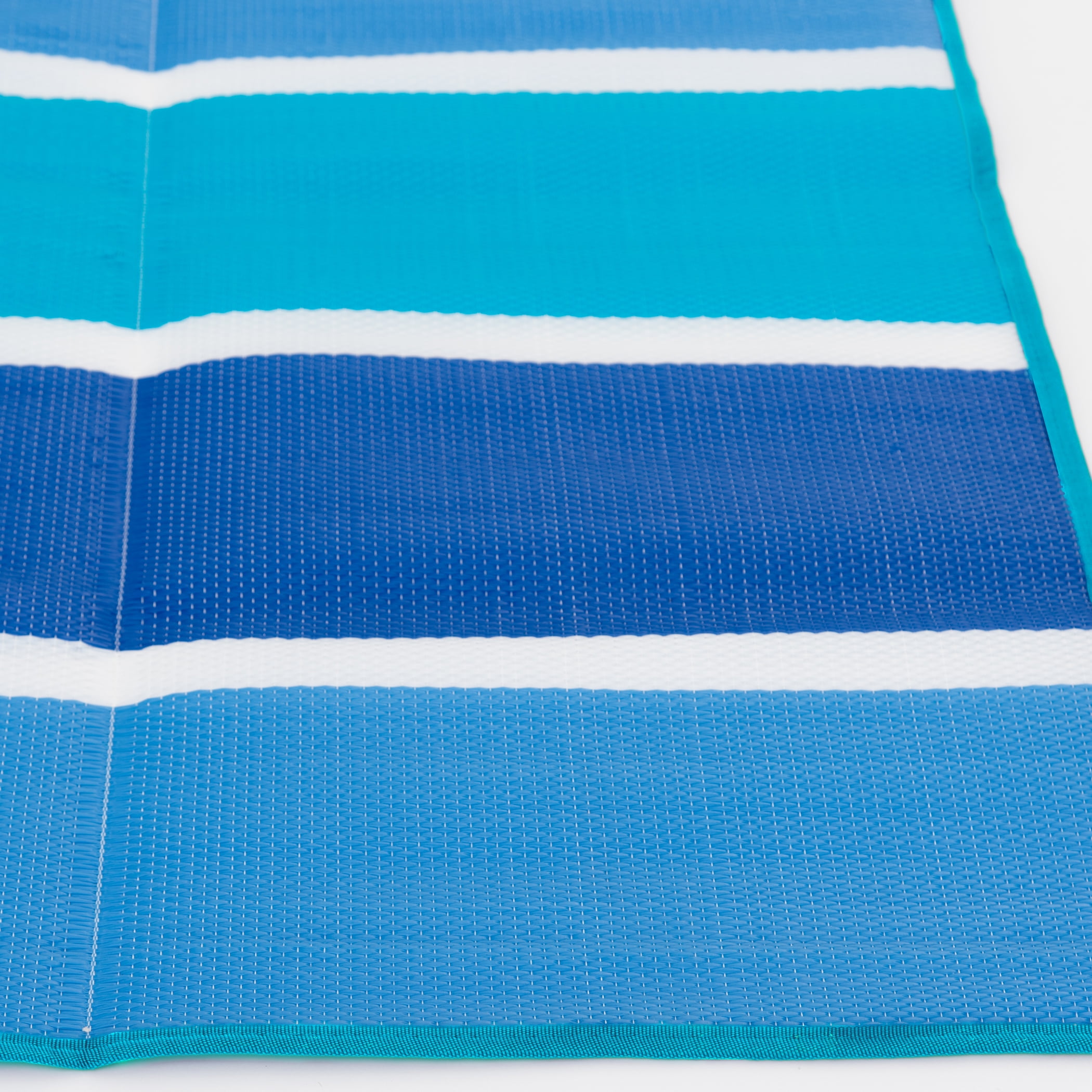 Mainstays 5 ft x 7 ft Aqua Blue Beach Mat