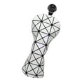 thumbnail image 1 of jinwen Couvre-Chefs de Golf Haut de Gamme Protecteur Moderne Portable PU pour Blanc C Blanc, 1 of 9