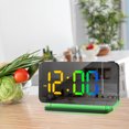 thumbnail image 3 of RGB Colorful LED Electronic Clock Colorful Night Light Alarm Clock, 3 of 6