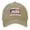Brown, variant on Vintage Washed Baseball Cap for Men and Women, Adjustable Low Profile Dad Hat, Cotton Curved Brim Casual Outdoor Hat,United States 1946