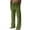Green independence day dresses for men, variant on Wenini Cotton Linen Pant for Man Solid Summer Long Pants Loose Fashion Casual Cotton And Linen Elastic Waist Blended Breathable Comfortable Soft Beach Casual Trousers Full Length Pants Dark Gray xl