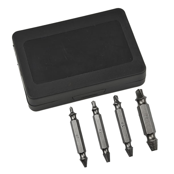 Extractor de tornillos Baoblaze Juego de Brocas 3106A 4 piezas