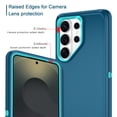 thumbnail image 3 of I-HONVA Compatible with Samsung Galaxy S26 Ultra Case,3-Layer Military-Grade Drop Protection Anti-Slip Bumper Rugged Shockproof Dustproof Protection Phone Case,Green, 3 of 7