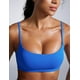 thumbnail image 4 of Sujetador deportivo CRZ YOGA Butterbreeze con cuello redondo para mujer, azul, 4 of 5