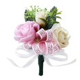 thumbnail image 2 of Romantic Wedding Party Nupcial Flor Rosa Mejor Decoración De Ramillete - Morado, Individual Indy Pink yotijar Ramillete de cosecha continental, 2 of 4
