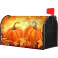 thumbnail image 2 of Welcome Fall Pumpkin Mailbox Covers Magnetic Standard Size 21 X 18 Waterproof Magnetic Mailbox Cover Post Letter Box Mailbox Covers for Farmhouse Garden Yard, 2 of 6