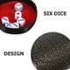 thumbnail image 4 of Juego de dados para fiesta, vaso agitador con dados pequeños, accesorios para juegos de fiesta, 1 Juego, 4 of 6