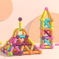 thumbnail image 5 of Juego de 36 bolas y varillas magnéticas, barras de construcción magnéticas, bloques de construcción, fichas, juguetes apilables para niños a partir de 3 años (36 piezas), 5 of 5