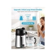 thumbnail image 2 of Water Distiller, 6L 1.6 Gallon Larger Pure Water Purifier Filter For Home Table Countertop, 900W Glass Pot Distilled Maker, Stainless Steel Interior Drinking Machine To Make Clean Waters, Silver, 2 of 10