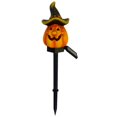 thumbnail image 1 of 2uds. Luces solares LED Estacas Resina Energía solar Luz Decoración de Halloween (D), 1 of 3
