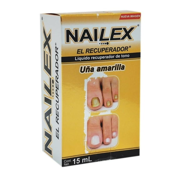 Líquido para uñas Nailex El Recuperador uña amarilla 15 ml
