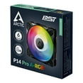 thumbnail image 6 of Arctic ACFAN00315A P14 Pro A-RGB140 mm PWM Fan w/ Y-Cable Splitter, 400-2500 RPM Fluid Dynamic Bearing, 4-Pin - Black, 6 of 6