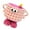 Pink, variant on User Friendly Cotton Rope Storage Basket Storage Holder With Lamb Wool Lining For Safe And Portable Home Use