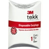 3M Tekk Protection Disposable EAR Plugs, 200-Pair