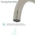 thumbnail image 5 of Ivy Freestanding Bathtub Faucet in Brushed Nickel, 5 of 11