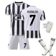 thumbnail image 1 of Kits de fútbol para niños, camiseta de entrenamiento, traje de camiseta de fútbol 21/22 - Christiano Ronaldo Juventus-- BmatwkZeng Bmatwe Jersey, 1 of 2