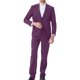 thumbnail image 5 of Blazer informal para hombre y pantalón de pierna recta traje formal de negocios de corte entallado profesional, 5 of 9