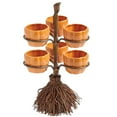 thumbnail image 1 of Billuyoard Cuenco para aperitivos con palo de escoba fácil de montar, golosinas de Halloween, cuencos de calabaza de resina pequeños y ligeros Kits de decoración para fiestas Seis tazas de calabaza, 1 of 6
