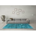 thumbnail image 3 of Ahgly Company Indoor Rectangle Oriental Light Blue Industrial Area Rugs, 5' x 8', 3 of 4