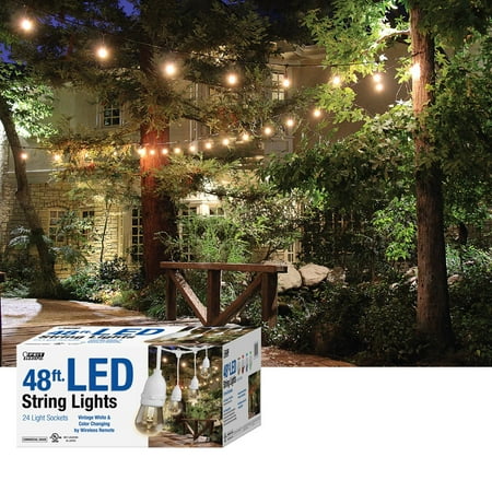 Feit Electric Led String Lights Cool FEIT White 60' Color Changing LED String Lights Walmart Feit Electric Led String Lights Cool FEIT White 60' Color Changing LED String Lights Walmart